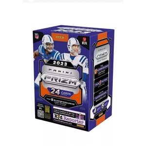 Panini 2023 NFL Prizm Football TCG Blaster Box - 24 Cards (5) Disco Prizm